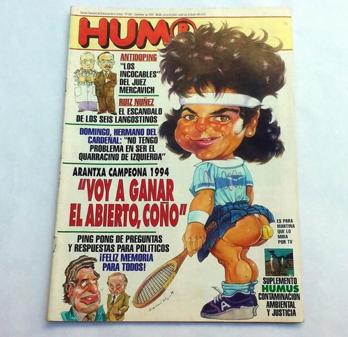 Revista Humor N° 438 - Dic. 1994 * Adriana Varela Megadeth