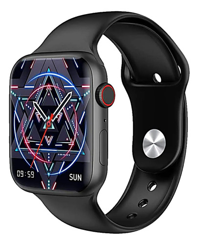 Smartwatch S8 Pro Series 8 Nfc Relógio Masculino E Feminino Cor da pulseira Preto