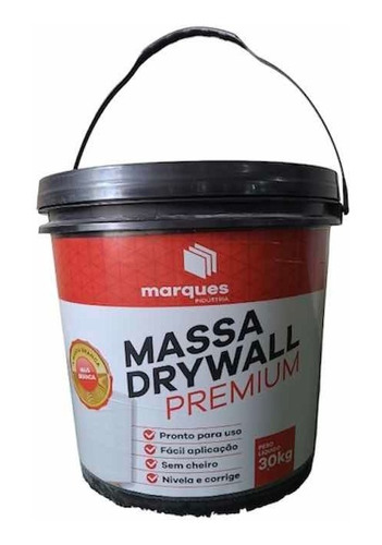 Balde Massa Pronta Premium Tratamento De Juntas Drywall 16kg