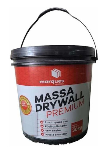 Balde Massa Pronta Premium Tratamento De Juntas Drywall 30kg
