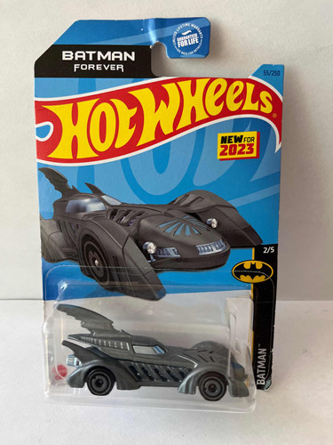 Hot Wheels Batman Forever Batmobile Gris Acero Americano