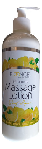Crema Hidratante Relaxing 16 Oz Bioonce Limón