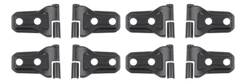 Moldura Protectora Para Bisagra Puerta Color Negro 8 +