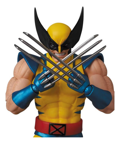 Figuras De Acción Ct Toys Mafex 096 Wolverine Comic X-men