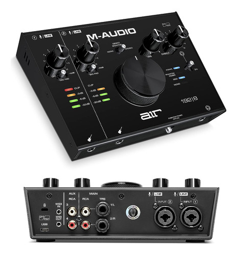 Interfaz De Audio M-audio Air 192x8 Usb C Midi Para Grabar M