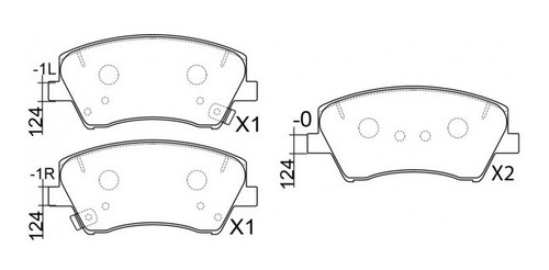 Pastilla Freno Del. Hyundai Elantra 17-19