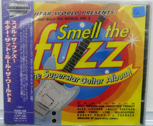 Acopl Smell The Fuzz Cd Japones Ace Frehley Kiss Ost Lnx Cdx