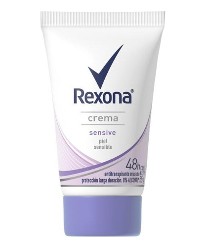 Antitranspirante Rexona Femenino Crema Sensive 55g