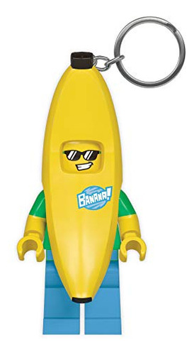 Llavero LED Lego Banana Guy Light, muñeca en D de 3 pulgadas