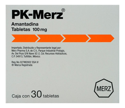 Pk-merz Tabletas 100 Mg, 30 Tabletas