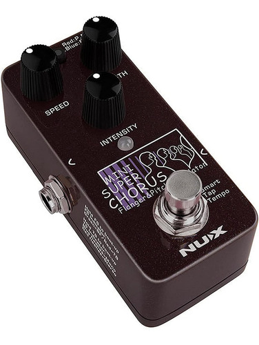 Nux Mini Scf Super Chorus Flanger Y Efectos De Paso Paq...