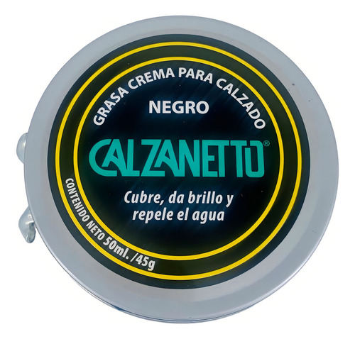 Grasa Crema Para Zapatos Con Repelente Calzanetto
