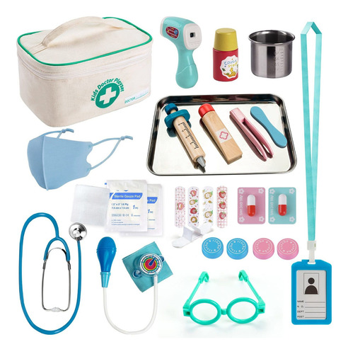 Juguetes  Kit Médico Para Niños, 27 Piezas, Kit Médi Fr80dm