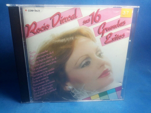 Rocio Durcal Sus 16 Grandes Exitos Cd Sin Codigo De Barras