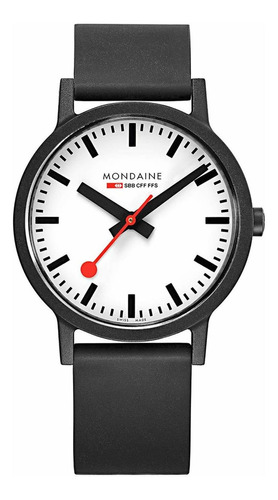 Reloj Hombre Mondaine Ms1.41110.r Cuarzo Pulso Negro En
