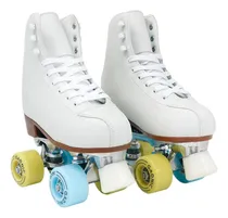 Comprar Patines Patinaje Artistico Bota Cuero 4 Ruedas Gadnic Freno