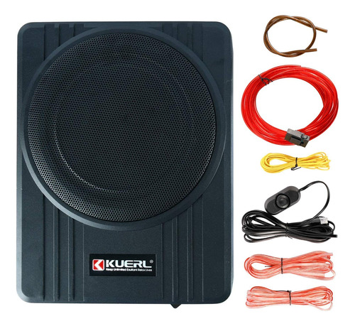 Subwoofer De 10 Pulgadas 600 W Para Debajo Del Asiento Del A