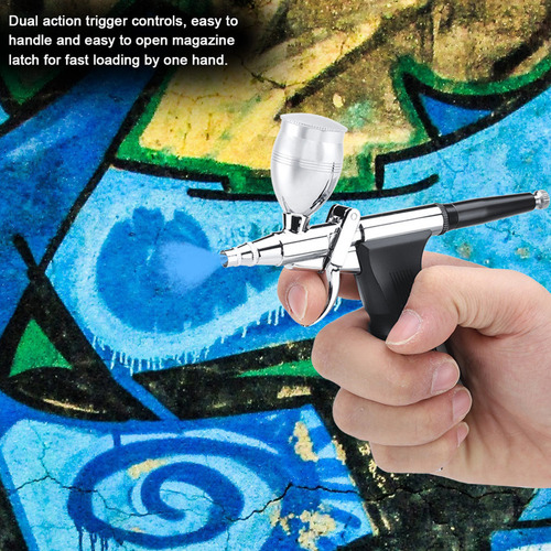 Kit De Aerógrafo Gravity Feed De 0,5 Mm Para Profesionales