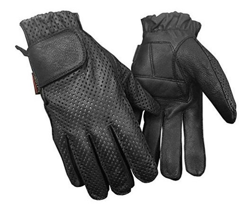 Guantes Moto Redline Guantes De Piel Para Motocicleta Con De