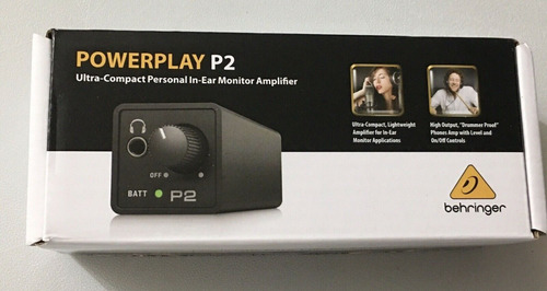Imagen 5 de 10 de Amplificador Auricular In Ear Behringer Powerplay P2