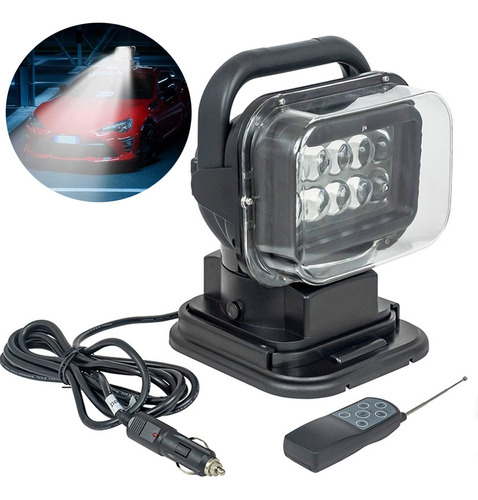 Foco Busca Camino Led Luz 50w Con Control Remoto