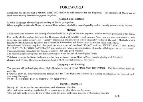 Note-speller: A Music Writing Book.
