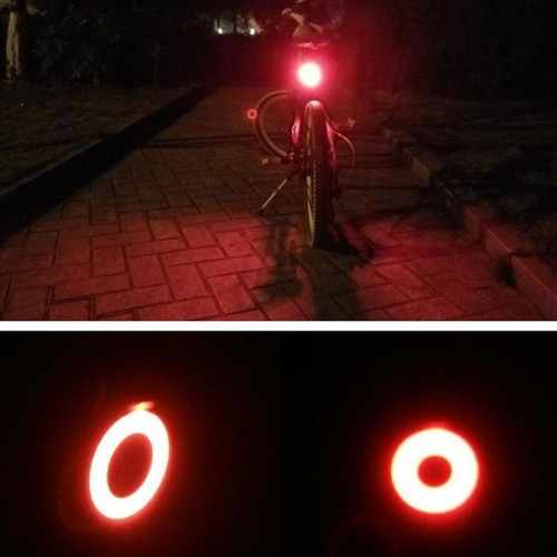 3 Luz Trasera Led Para Bicicleta, Luz Trasera Recargable Con