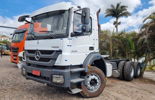    Mercedes-benz Axor 3131 6x4 Ano 2018 Com Retarder Traçado