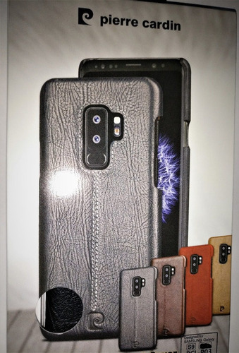 Carcasa Case Samsung S9+ (plus) Piel Genuina Pierre Cardin