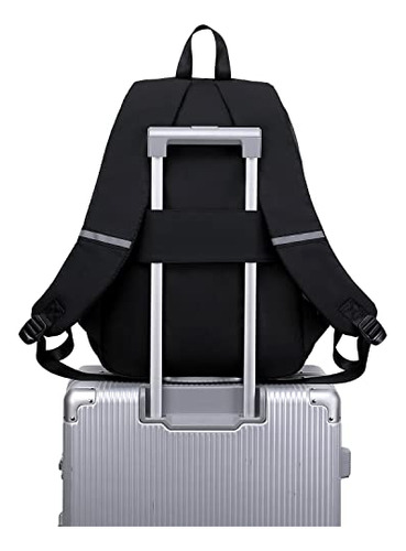 Mochila Abshoo Con Accesorios Escolar Negro