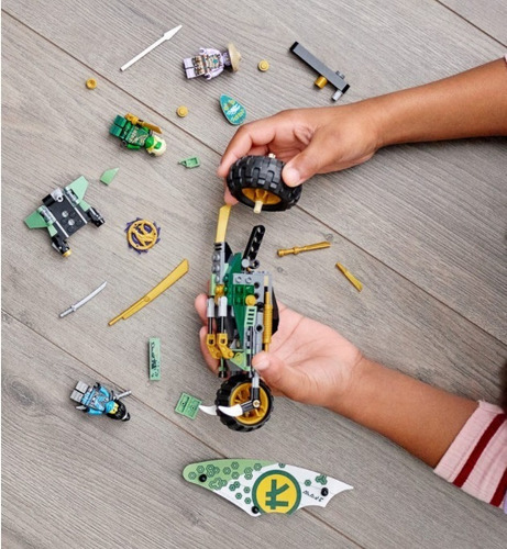 Imagem 6 de 9 de 71745 - Lego Ninjago - Moto Chopper Da Selva De Lloyd