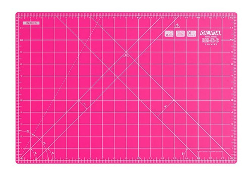 Imagen 1 de 2 de Plancha Salva Corte Olfa 45x30cm Color Rosa