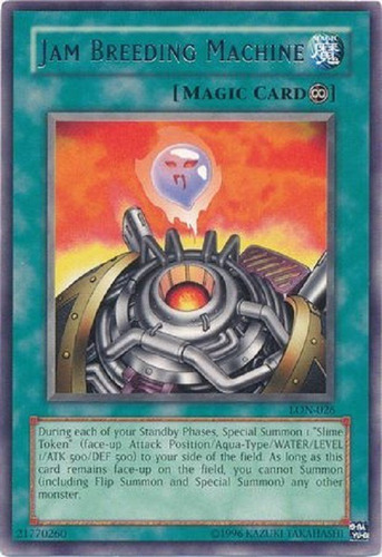 Máquina De Reproducción De Gelatina Raro Yugioh