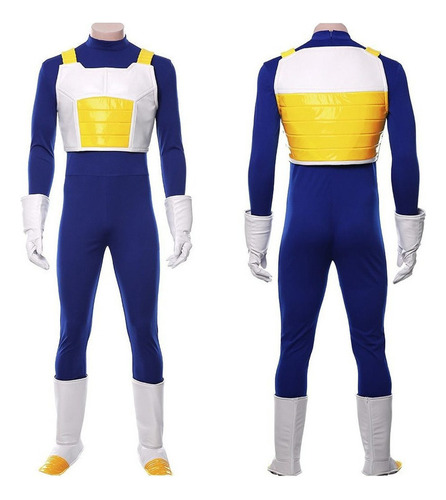 Dragon Ball Z Vegeta Iv Mono Cosplay Adulto Hombre Halloween