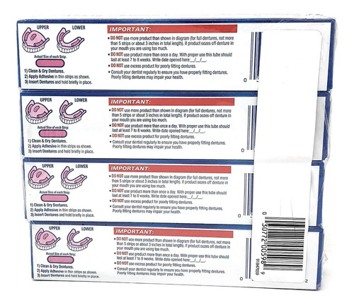 Adhesivo Fixodent Advanced Dental Adhesive Cream Max Hold