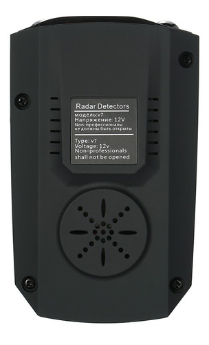 Imagen 5 de 9 de Detector De Radar De Coche Para Vehículos V7 Velocidad