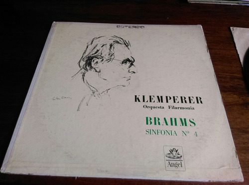 Vinilo Brahms- Sinfonía No 4. Ljp