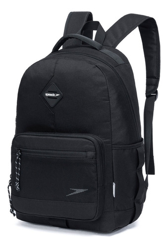 Mochila Masculina Speedo Escolar Faculdade Resistente Cor Preto