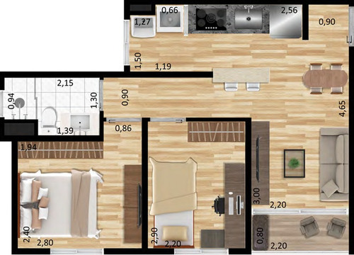 Imagem 19 de 19 de Apartamento À Venda No Bairro Sacomã - São Paulo/sp - O-18203-30274