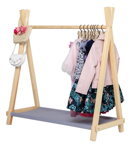 Estante De Ropa Teepe Tipi Para Niños Infantil Montessori