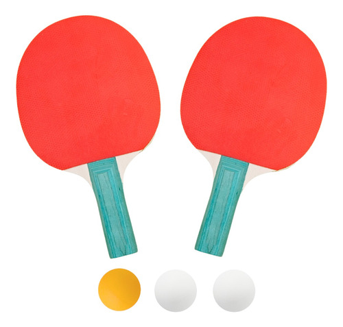 Set Juego Ping Pong Recreativo Paletas Pelotas Estuche Full 