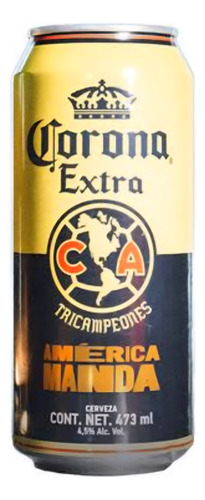 Corona Extra America Tricampeonato Edición Limitada