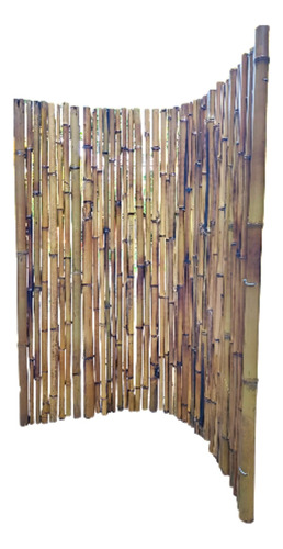 Panel Cerco De Caña Tacuara Bambu Doradas X M2. Envios