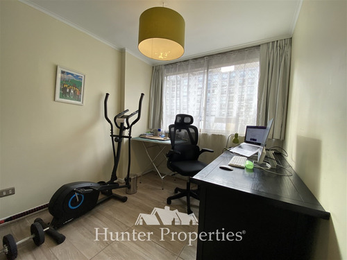 Departamento En Venta De 3 Dorm 2 Baños En Marín, Santiago