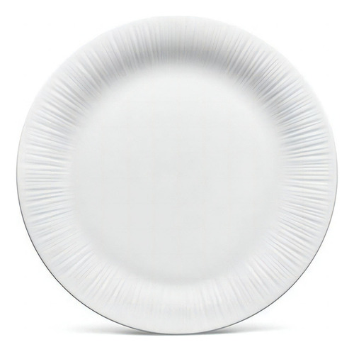 Plato Base Conifere Blanco Porcelana 30 Cm Noritake