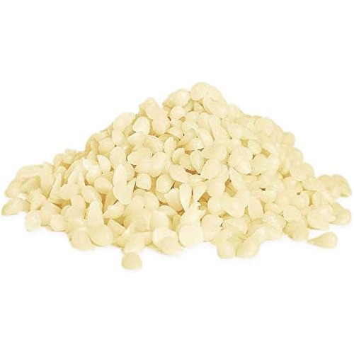 2lb Pure White Beeswax Pellets - Pellets De Cera De Abe...