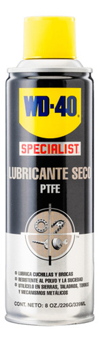 Wd-40 Lubricante Seco Specialist 226g - Protege Y Limpia