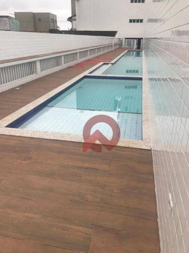 Imagem 2 de 16 de Apartamento Com 1 Dormitório À Venda, 44 M² Por R$ 215.000,00 - Aviação - Praia Grande/sp - Ap3651