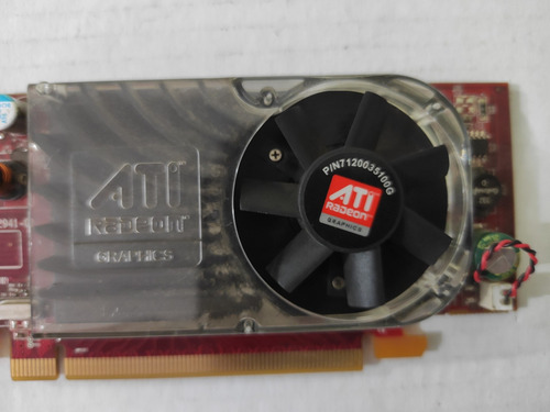 Placa De Vídeo Ati Radeon Dvi Pci Express 256mb (Usado)