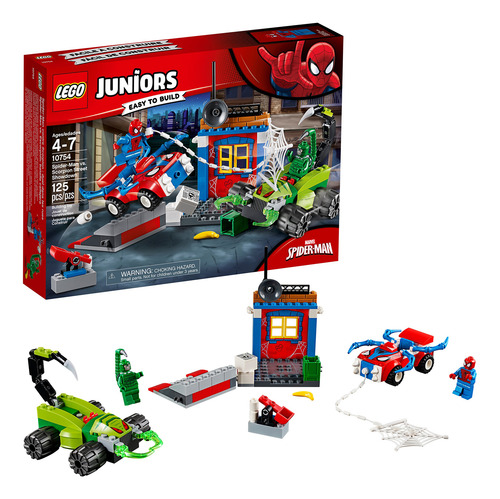 Lego Spiderman Vs. Set Scorpion Street Showdown 10754